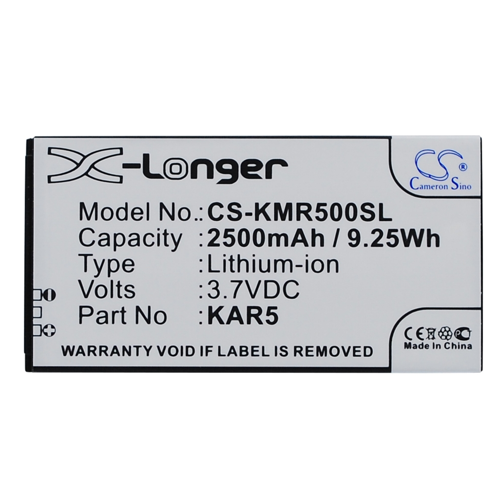 Batería compatible con Kazam CS-KMR500SL