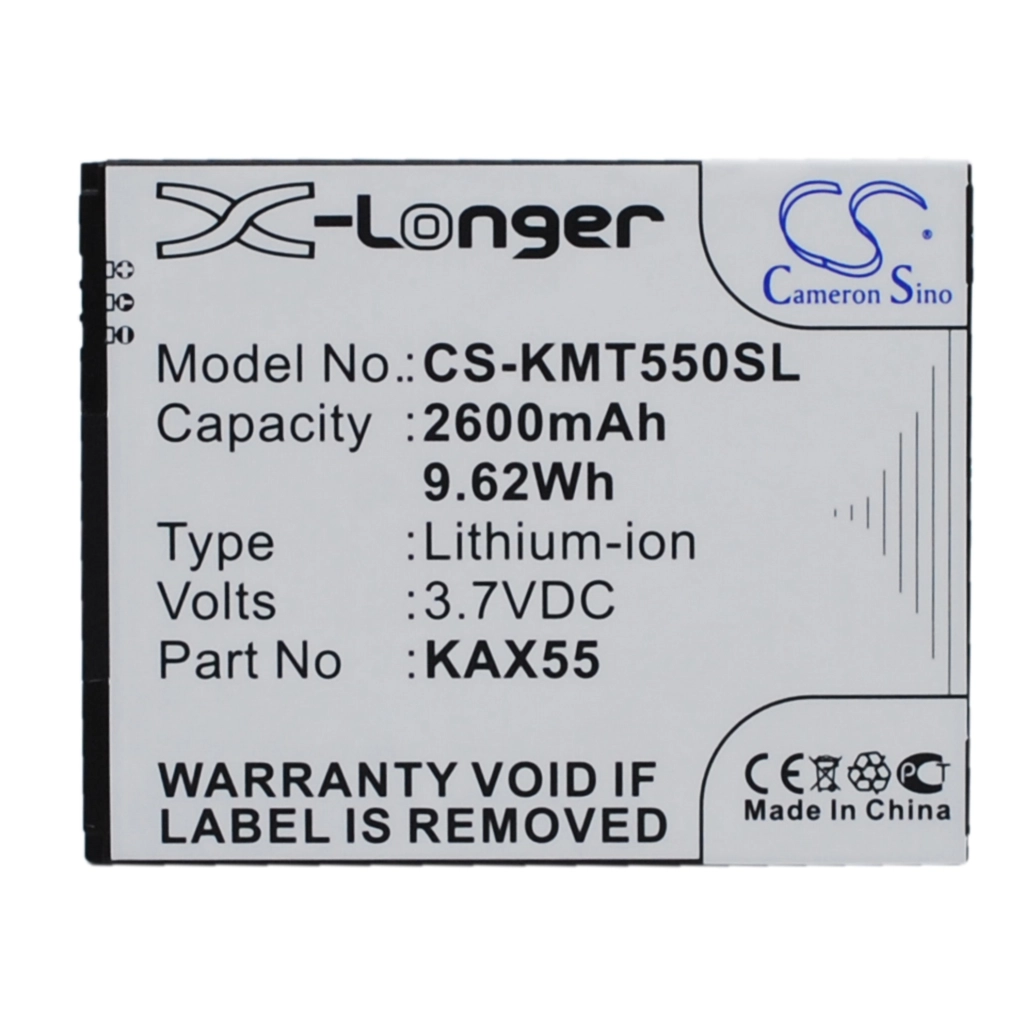Batería del teléfono móvil Kazam CS-KMT550SL