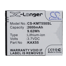Reemplazo de batería compatible para Kazam KAX55,KAX55-BKBAK007752