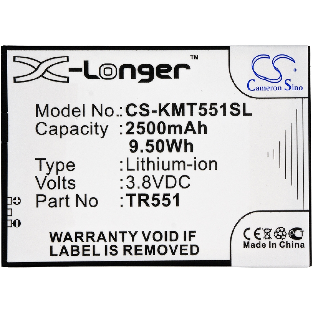 Batería compatible con Kazam CS-KMT551SL