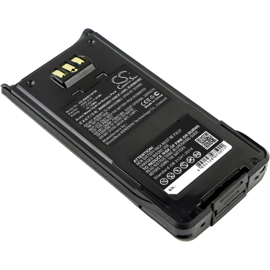 Batería de radio de dos vías Kenwood CS-KNB310TW