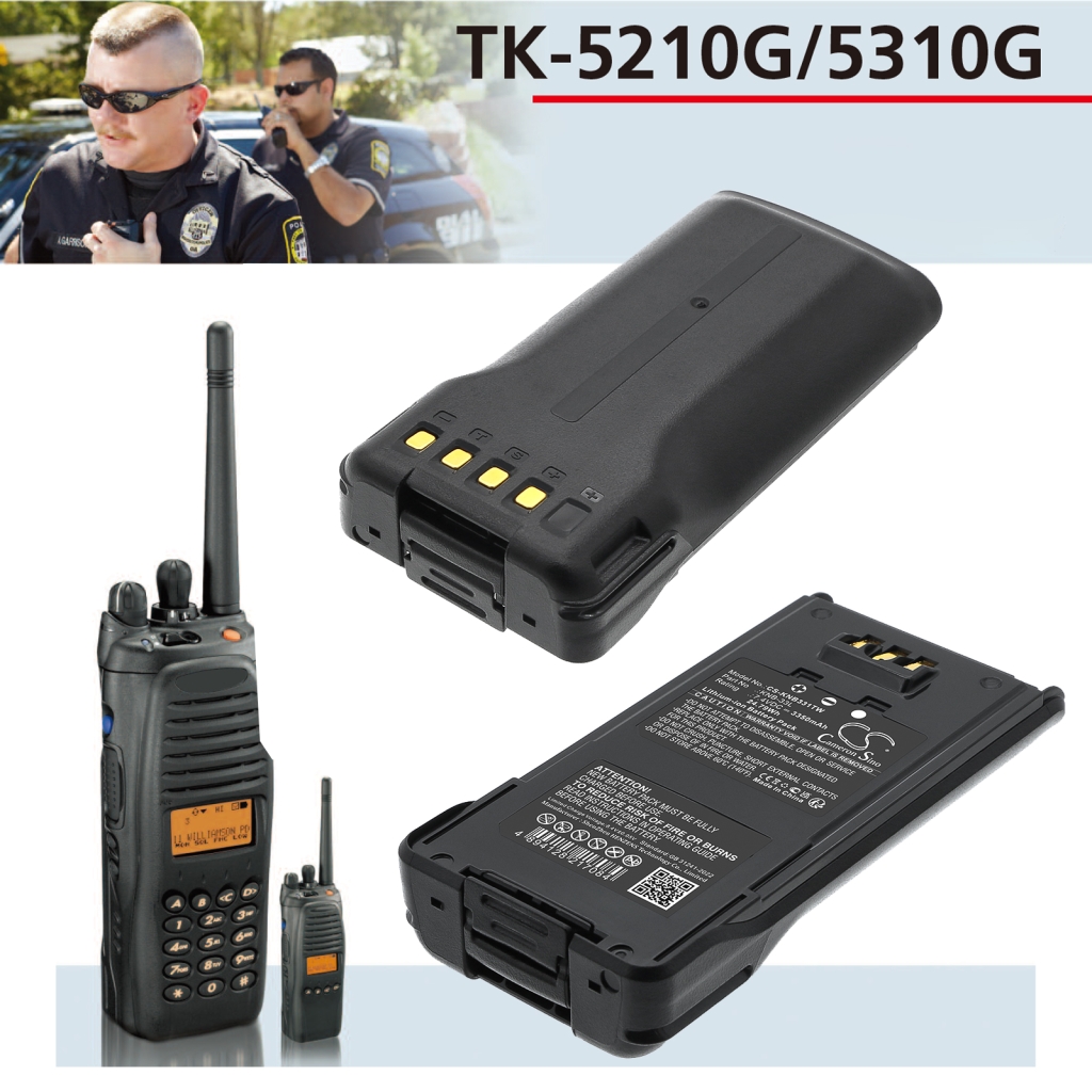Batería de radio de dos vías Kenwood CS-KNB331TW