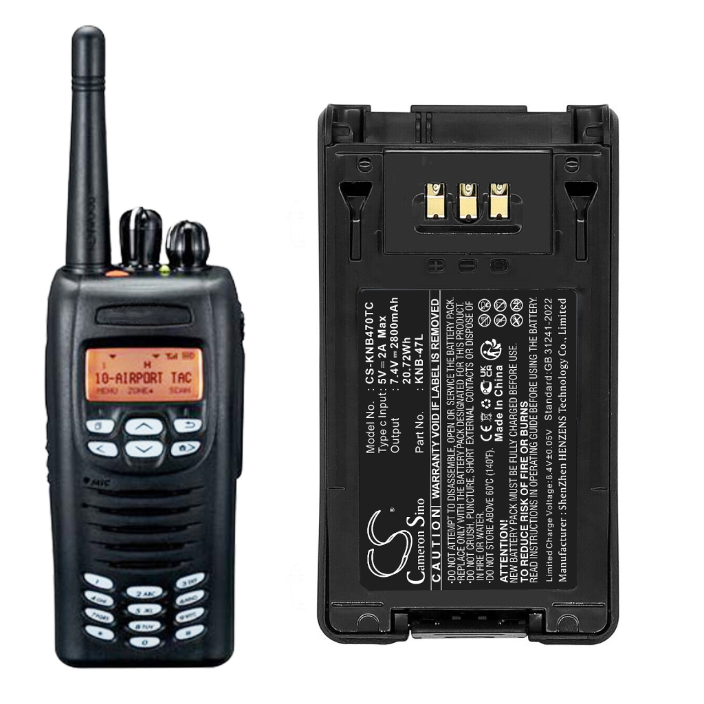 Battery Replaces KNB-48L