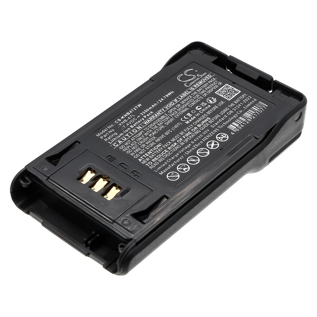 Batería de radio de dos vías Kenwood CS-KNB472TW