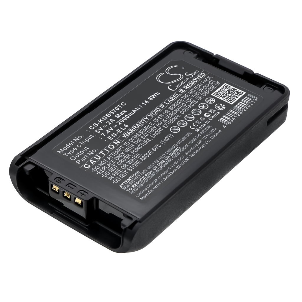 Batería de radio de dos vías Kenwood TK-3173