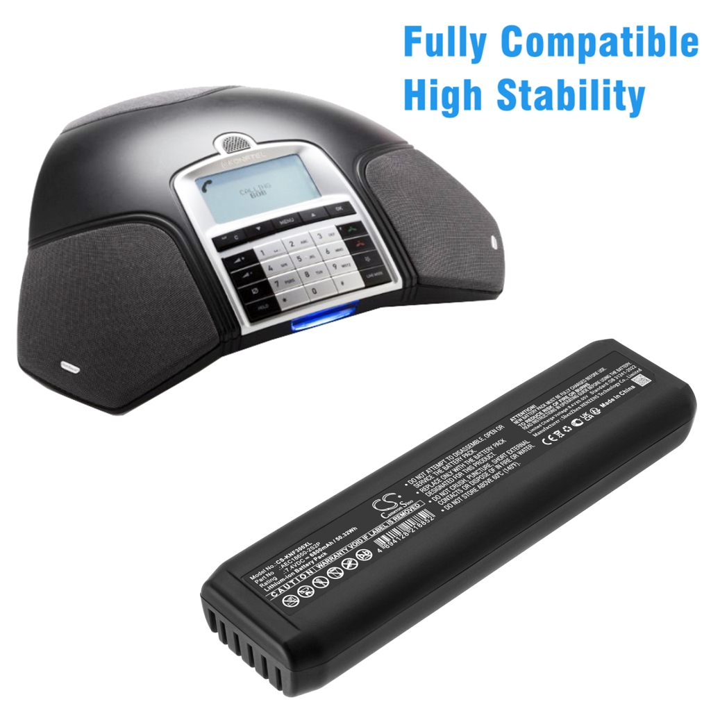 Batteries for communication and conferencing Konftel 300MX