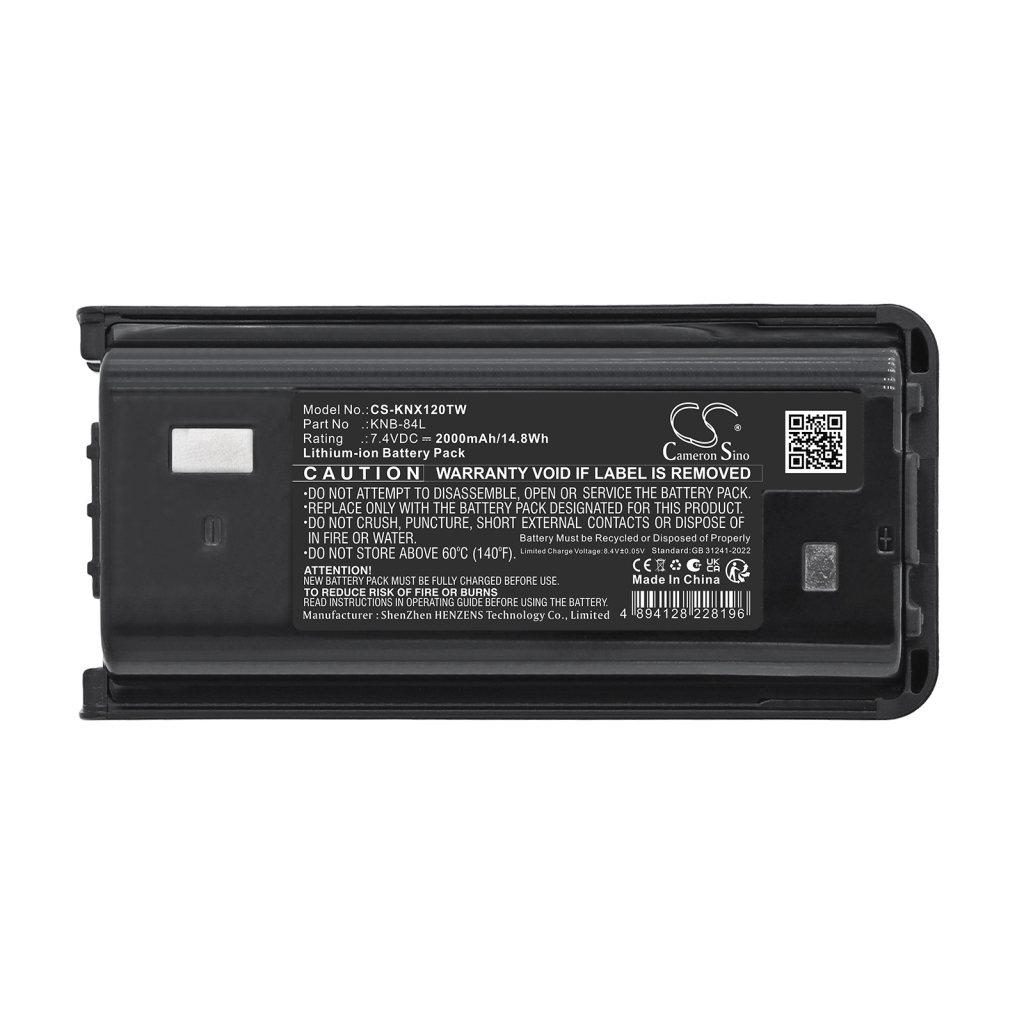 Batería compatible con Kenwood CS-KNX120TW