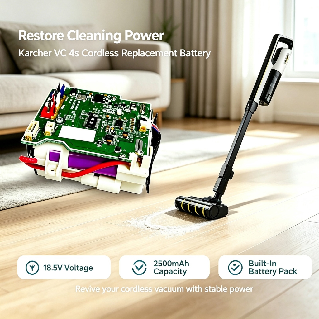 Baterías compatible con Karcher VC 4s Cordless CS-KRC440VX