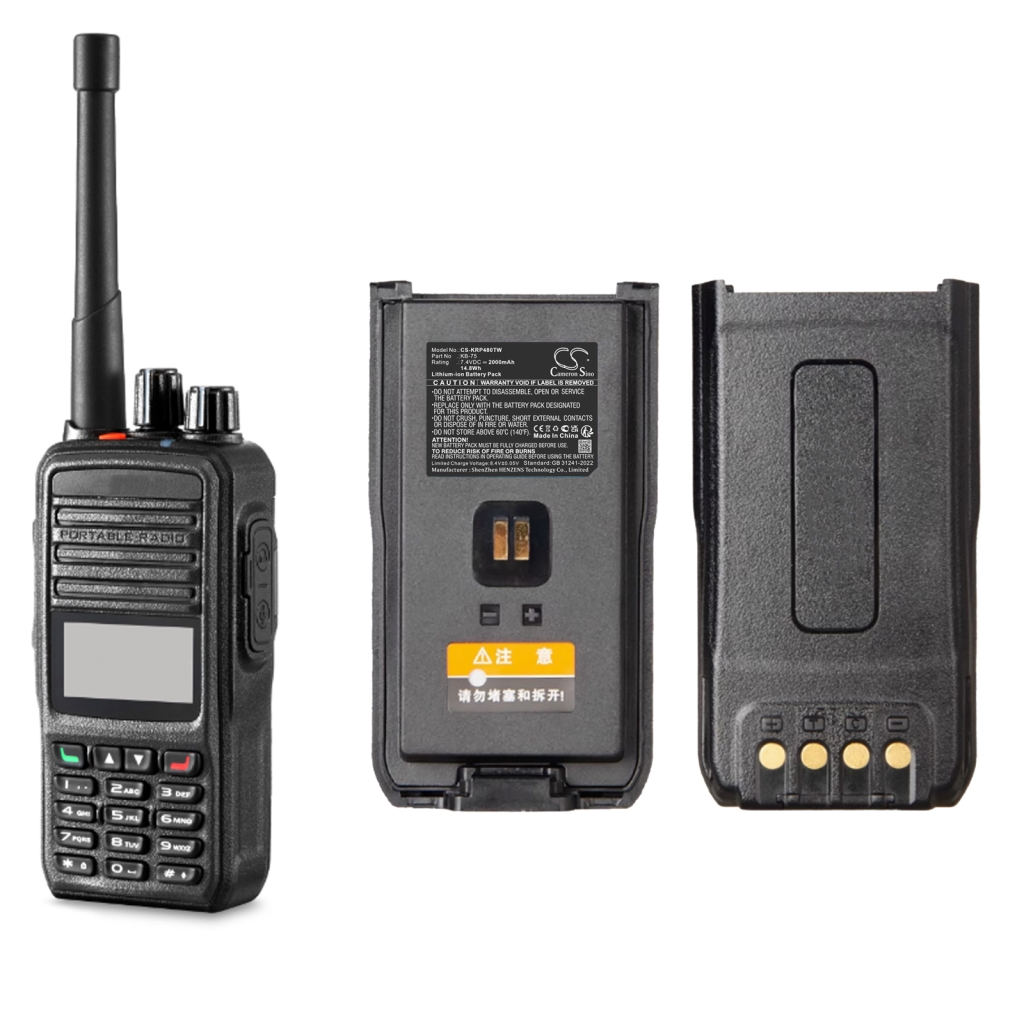 Two-Way Radio Battery Kirisun CS-KRP480TW