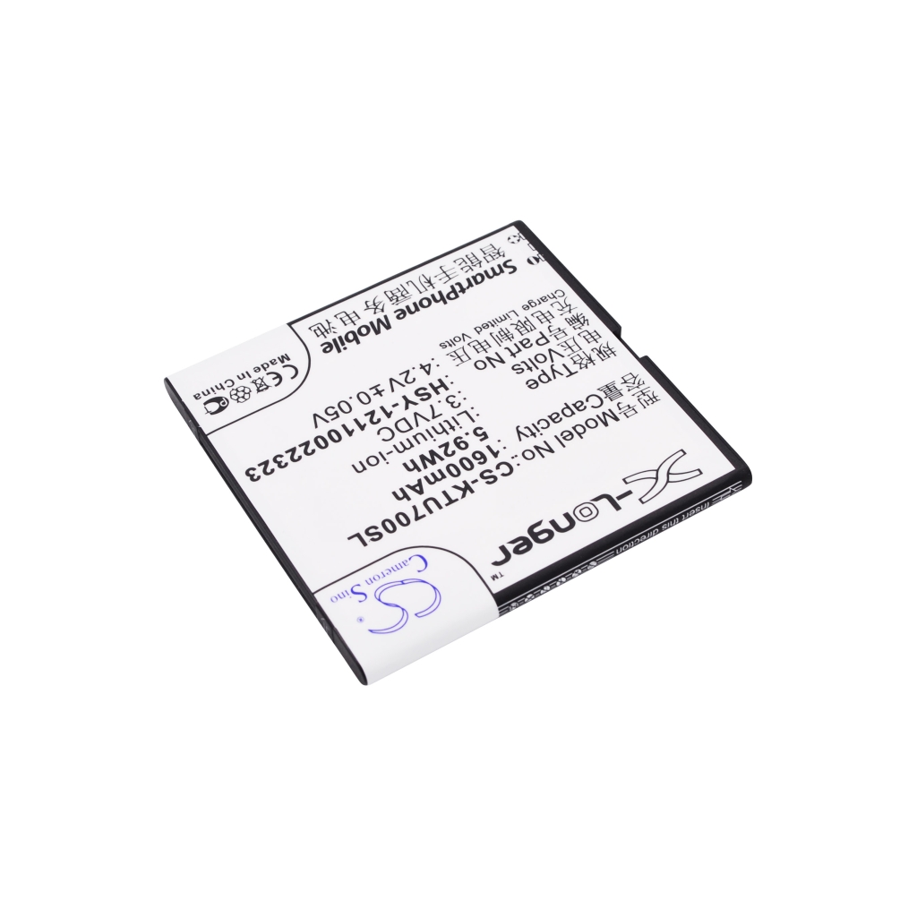 Battery compatible with K-touch