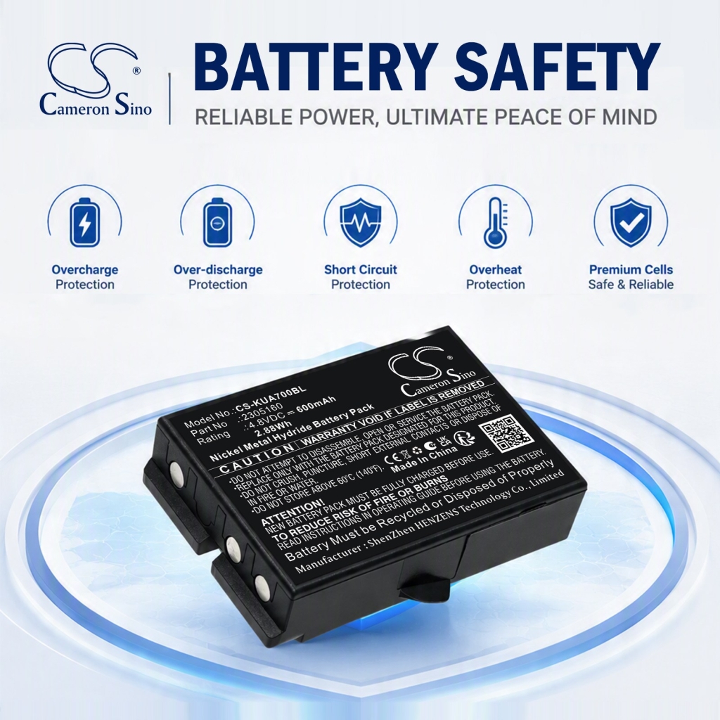 Baterías compatible con Ikusi TM70/iK2.13B JS JS3 LV CS-KUA700BL