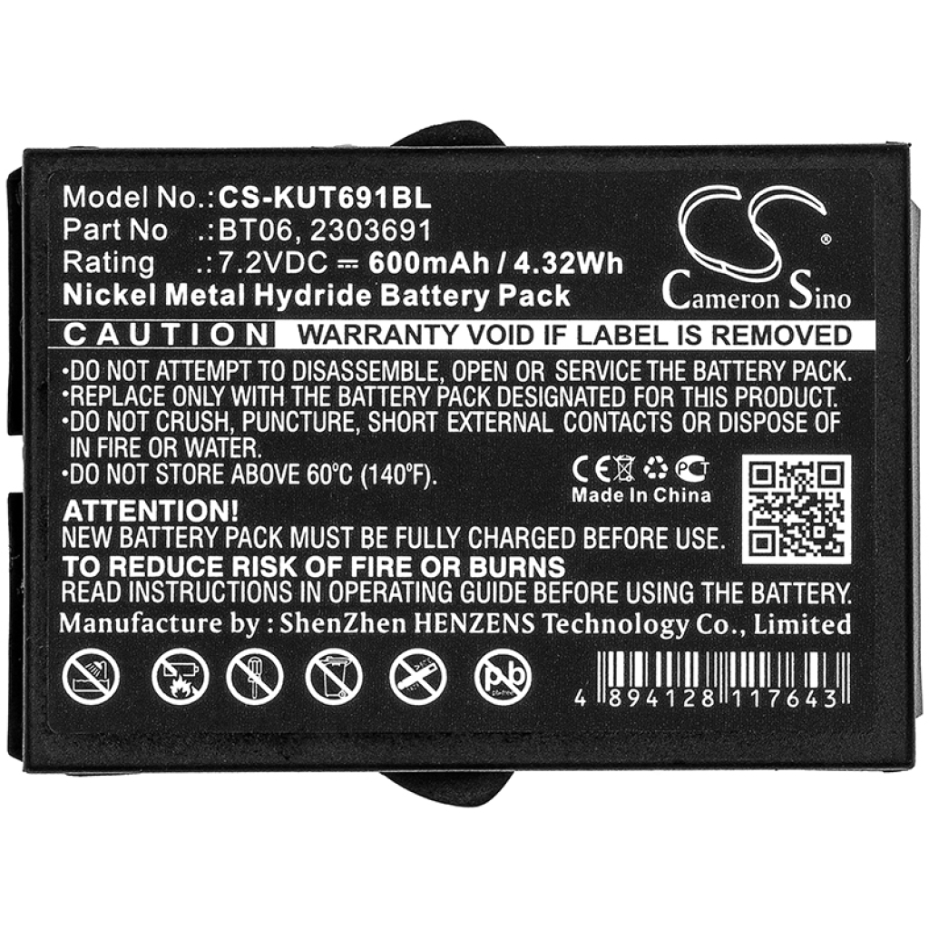 Batería industrial Ikusi CS-KUT691BL