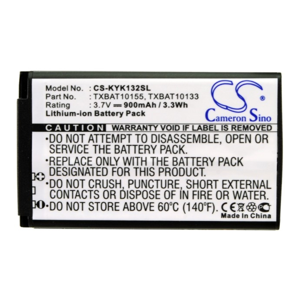 Batería compatible con Kyocera CS-KYK132SL