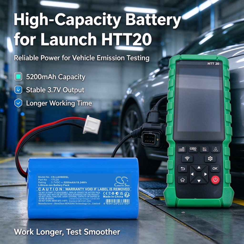 Batería para Launch HTT80