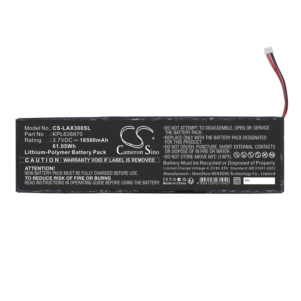 Batería compatible con Launch CS-LAX300SL