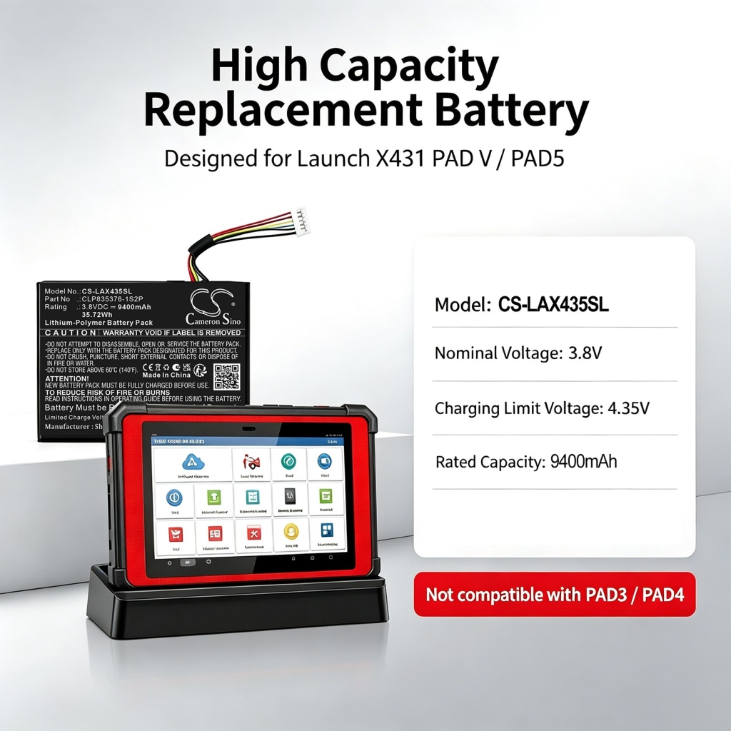 Batería compatible con Launch