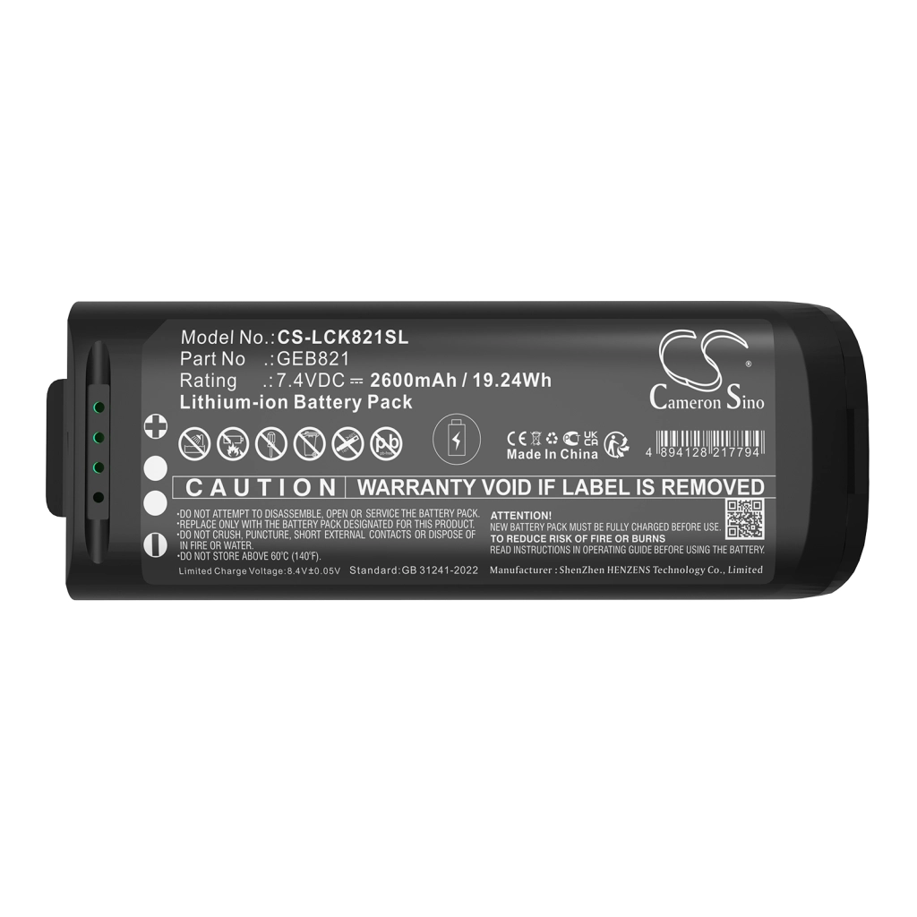 Battery Replaces GEB821