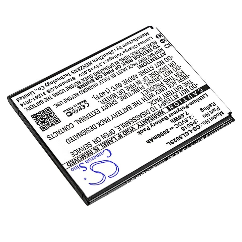 Batería del teléfono móvil Logicom CS-LCL502SL