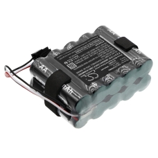 Compatible battery replacement for Laerdal 886113,B11651