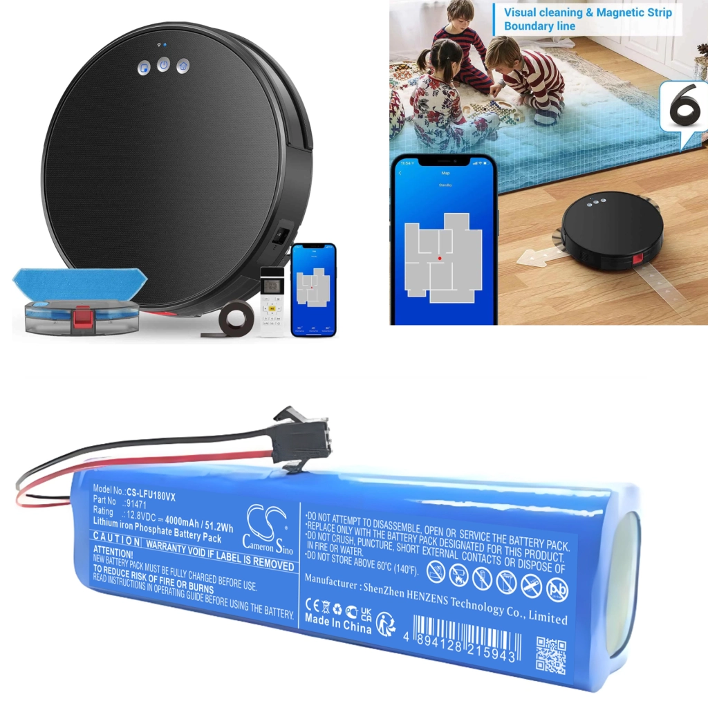 Batería de vacío Lefant CS-LFU180VX