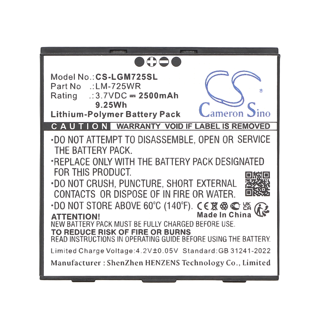 Batería de punto de acceso Lg CS-LGM725SL