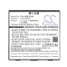 Hotspot Battery Lg CS-LGM725SL