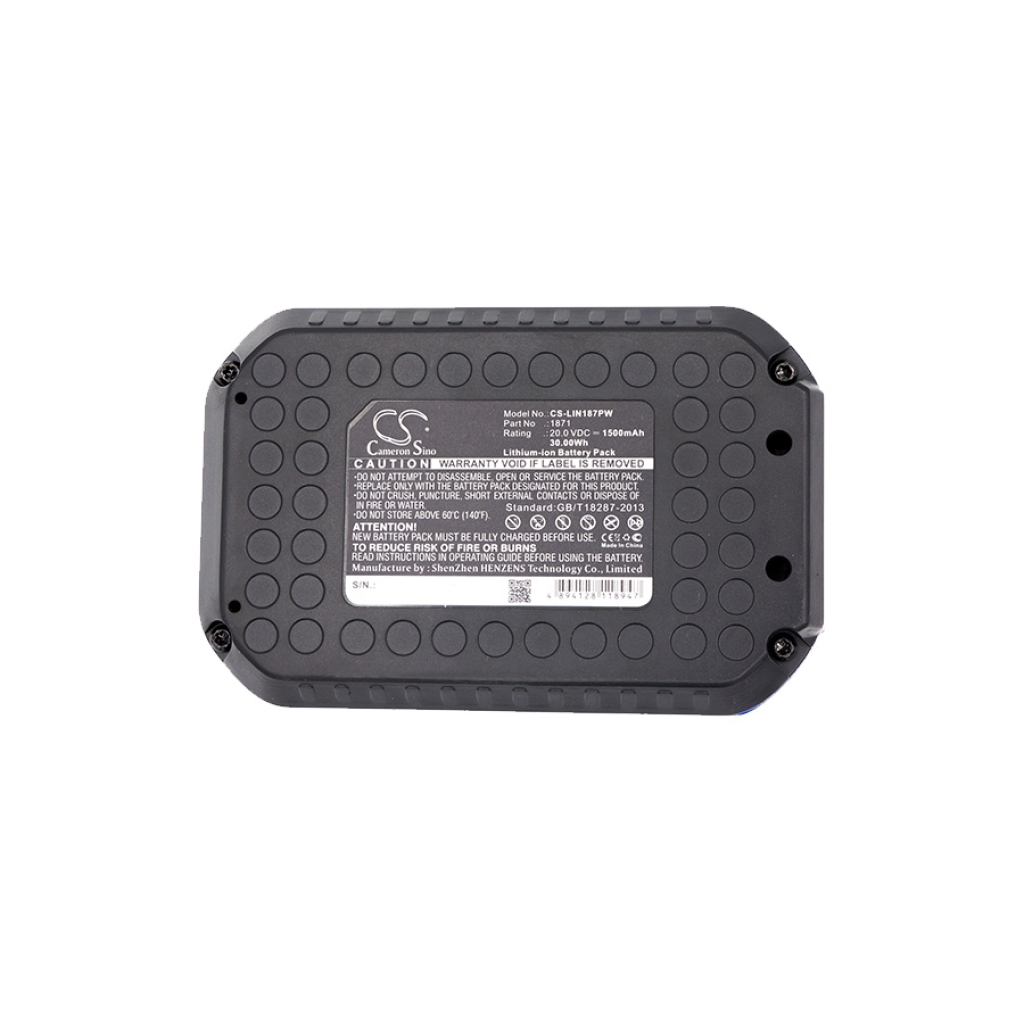 Etiqueta CS-LIN187PW 20V 1500mAh 30Wh Li-ion