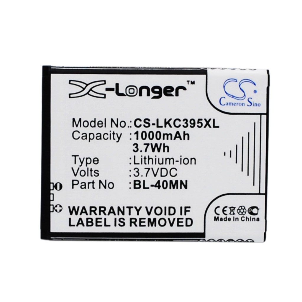 Batería del teléfono móvil LG Xpression C395C