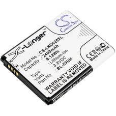 Reemplazo de batería compatible para LG BL-59UH,EAC62258701,EAC62258801