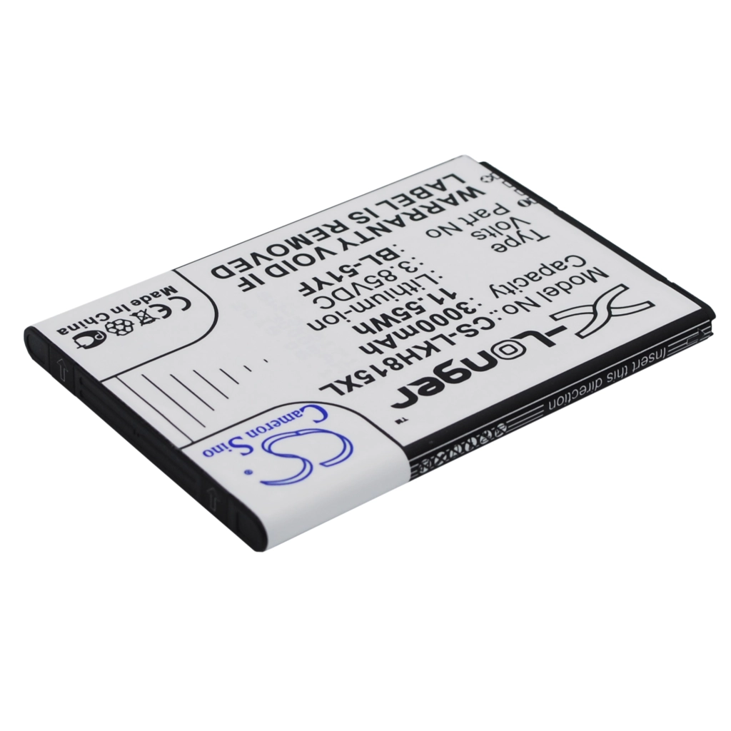 Batería del teléfono móvil LG CS-LKH815XL