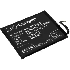 Reemplazo de batería compatible para LG BL-M03,EAC64791001