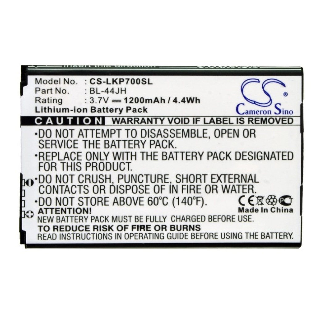Mobile Phone Battery LG TFLGL34CTM3PWP