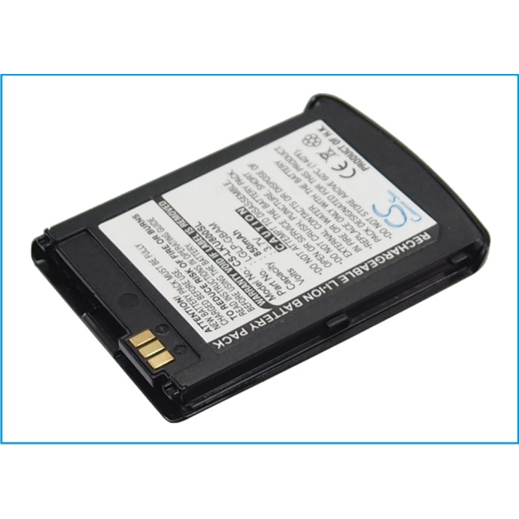 Batería del teléfono móvil LG CS-LKU800SL