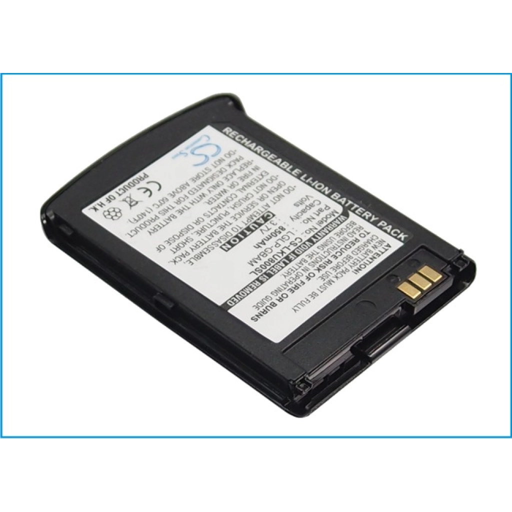 Batería del teléfono móvil LG CS-LKU800SL