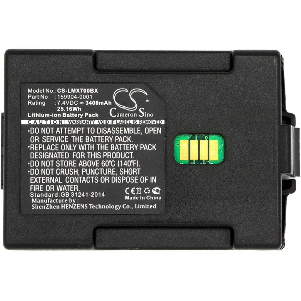 BarCode, Scanner Battery LXE MX7