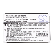 CS-LOM50RK<br />Baterías para  reemplaza la batería 190304-2004