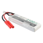 Batería compatibleWith RC hobby batteries