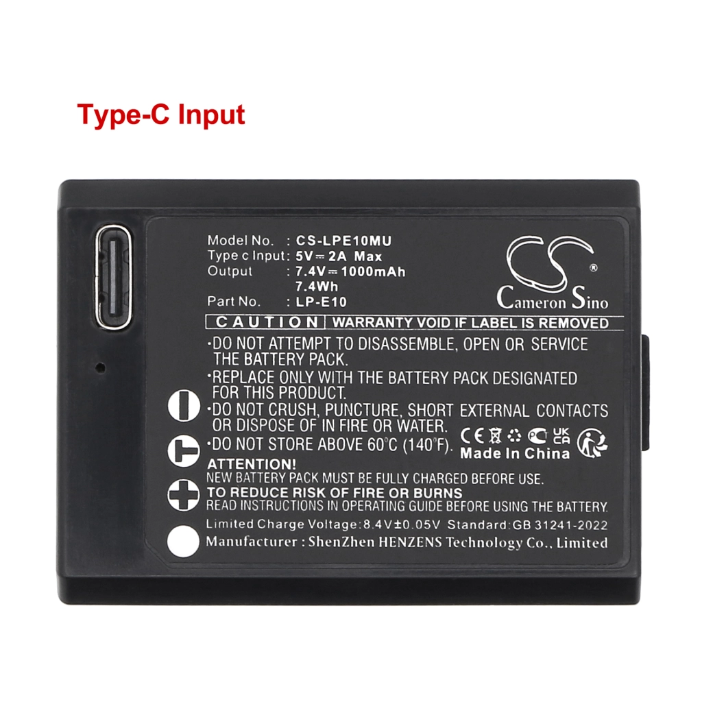 Camera Battery Canon EOS REBEL T5