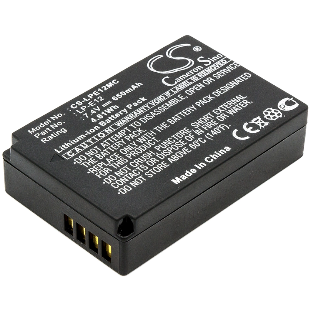 Camera Battery Canon CS-LPE12MC