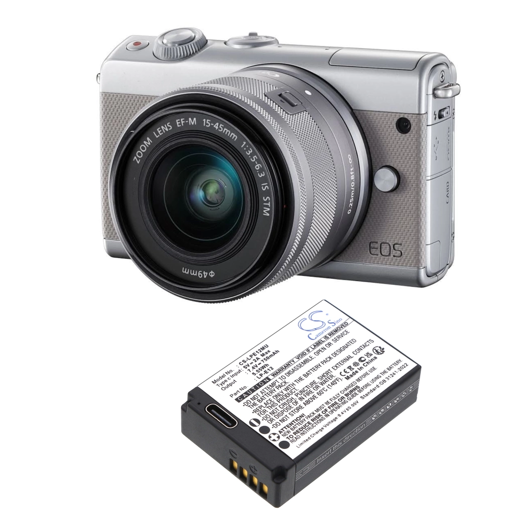 Batería de la cámara Canon CS-LPE12MU