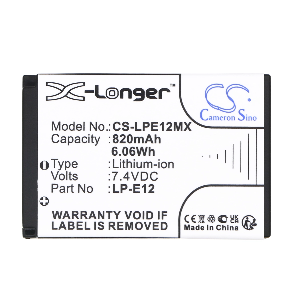 Camera Battery Canon EOS-M10