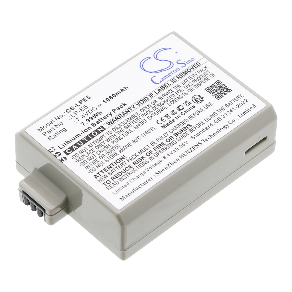 Camera Battery Canon CS-LPE5