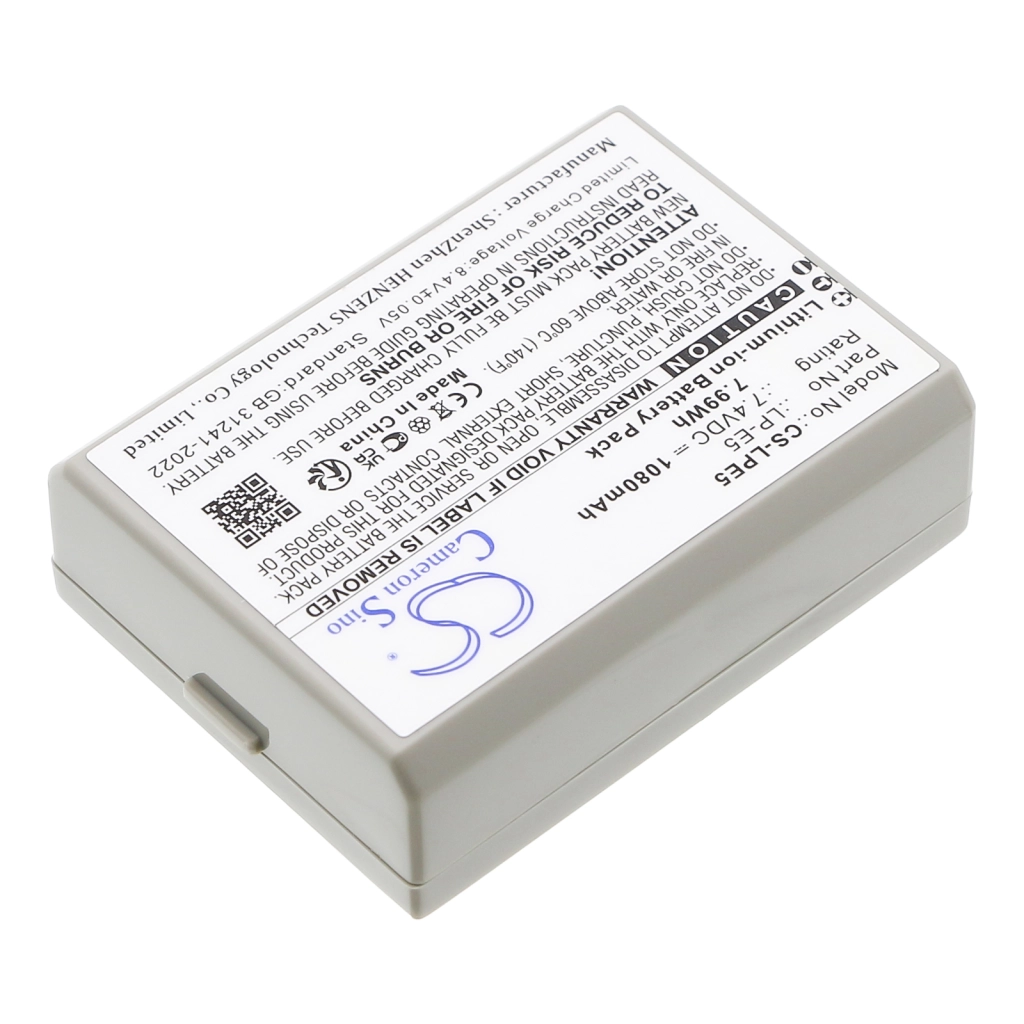 Camera Battery Canon CS-LPE5
