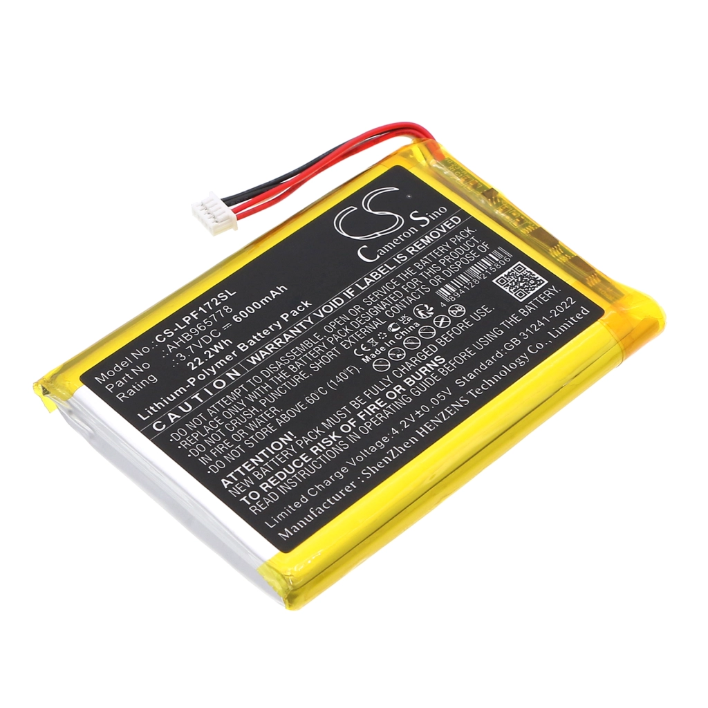 Compatible battery replacement for Leapfrog AHB965778