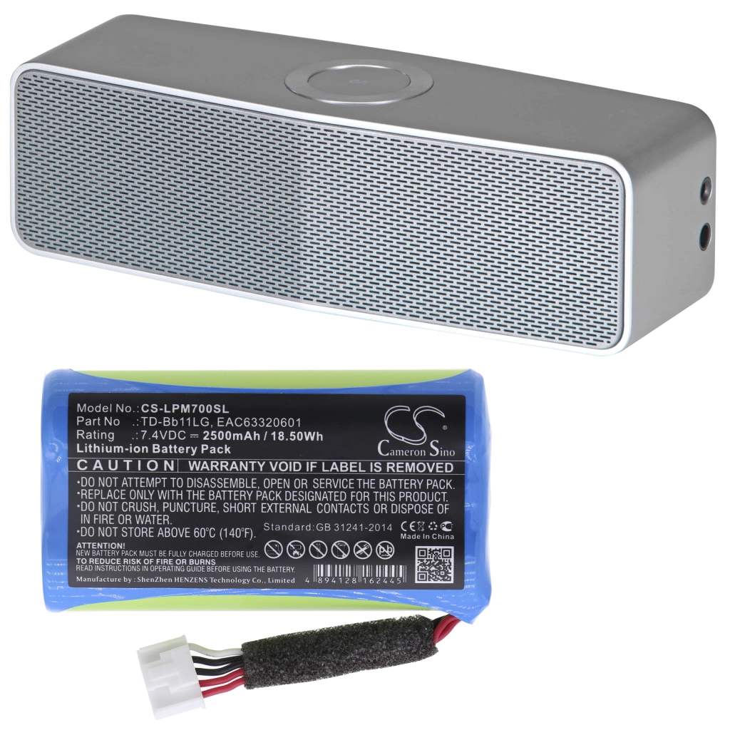Batería del altavoz Lg CS-LPM700SL