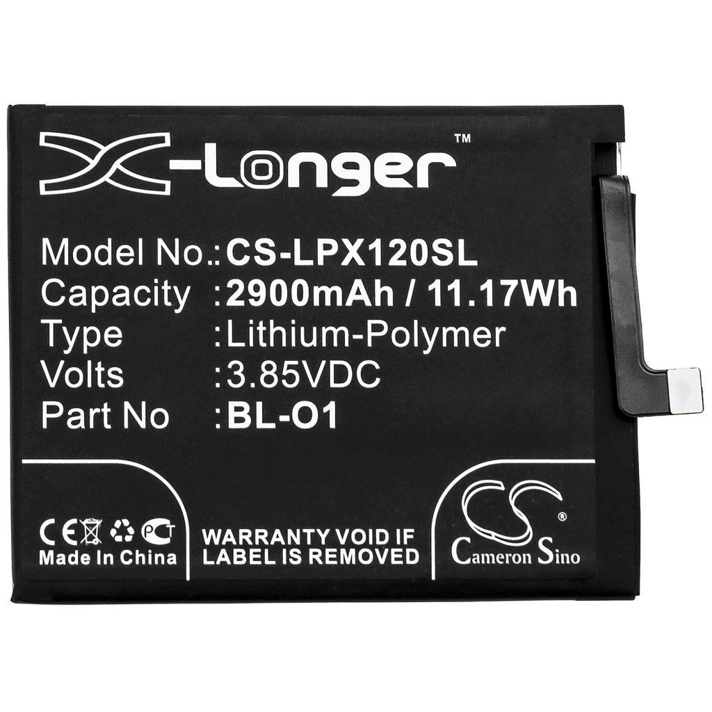 Batería del teléfono móvil LG CS-LPX120SL