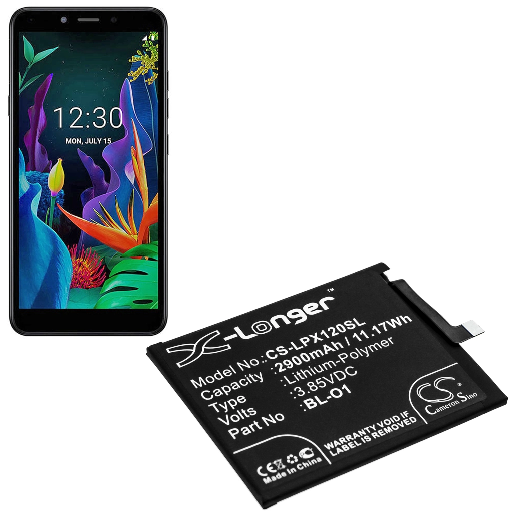 Batería del teléfono móvil LG CS-LPX120SL