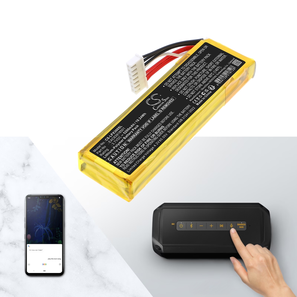 Batería del altavoz Lg CS-LPX300SL