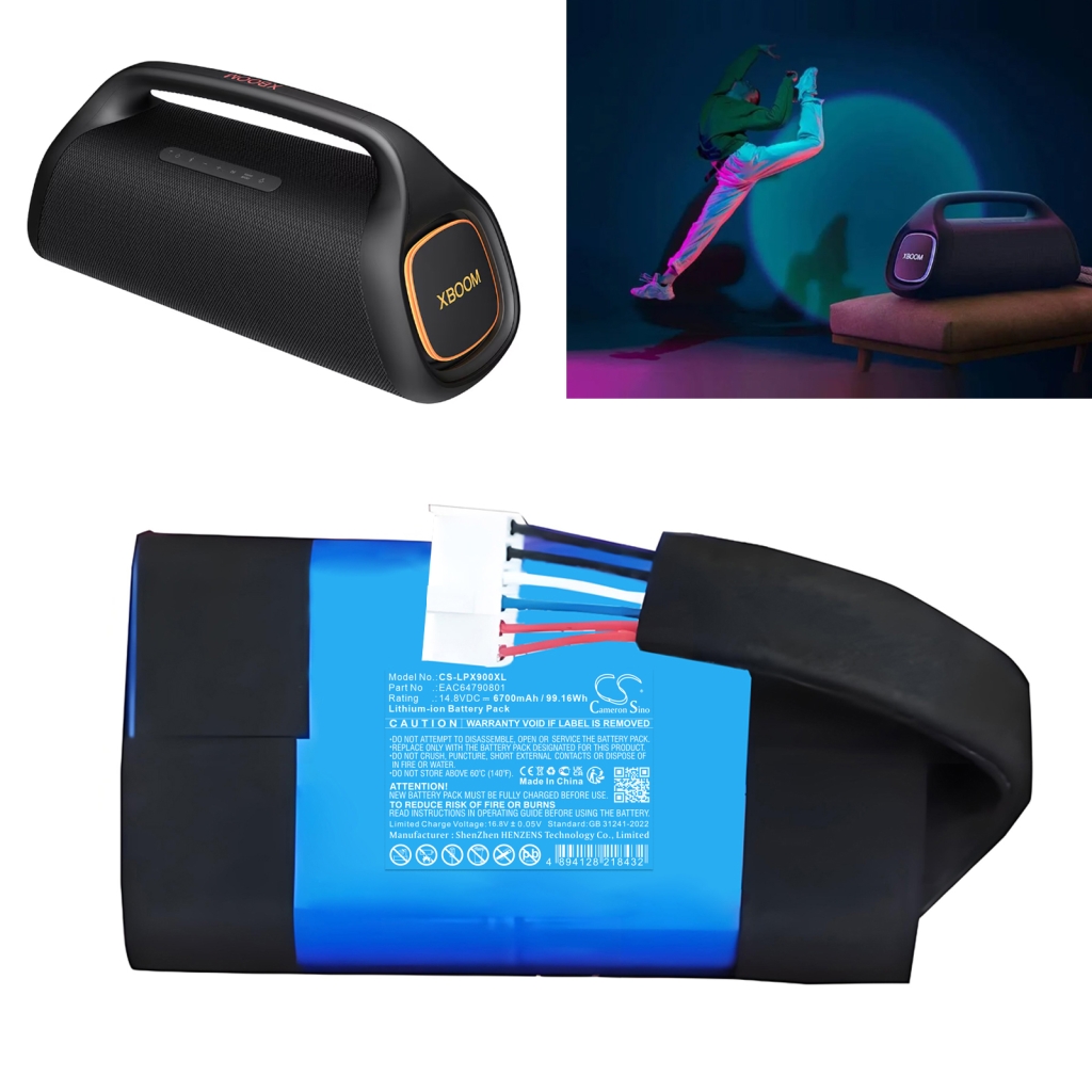 Speaker Battery Lg CS-LPX900XL