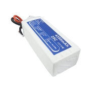 Batería compatibleWith RC hobby batteries